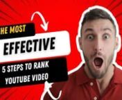 How To Rank Video On Youtube - How To Upload Video On Youtube.n#youtube #youtubechannel #youtubevideos nn#contentdiscovery#youtubealgorithm #youtubeanalytics nn