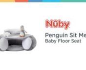 Our Penguin &amp; Pals Sit &amp; Play Floor Seat will help your little wriggler sit up when they are ready to explore their surroundings.nnThe super-soft plush inflatable seat has a removable toy-filled tray that will keep your little one entertained. Watch as they learn recognition and reflections as they look into the round mirror, squash the squeaky cloud, and say hello to the removable jingling penguin.nnThis supportive seat is great for improving motor skills and encouraging your little exp