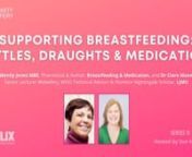 This session looks at some issues around breastfeeding, and we are joined by Clare Maxwell to share recent research in bottle refusal by breastfed babies, and by Wendy Jones, discussing the intricacies of discussion about medications when breastfeeding.nnHosted by:nSue Macdonald, Midwifery Expert, Mayes MidwiferynnContributions from:nDr Clare Maxwell, Senior Lecturer Midwifery, WHO Technical Advisor and Florence Nightingale Scholar, Liverpool John Moore UniversitynDr Wendy Jones MBE, Pharmacist
