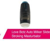 https://www.pinkcherry.com/products/love-botz-auto-milker-slider-stroking-masturbator (PinkCherry US)nhttps://www.pinkcherry.ca/products/love-botz-auto-milker-slider-stroking-masturbator (PinkCherry Canada)nn--nnIn the big, wide world of masturbation-geared toys, there is, to say the least, more than one stroker vying for the title of &#39;best blowjob simulator&#39;. Most of them are great, but they&#39;re, shall we say, stationary. Static. Motionless. You&#39;ll need to rely on your or your partner&#39;s own powe