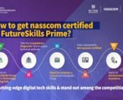 Acquire industry-relevant skills on FutureSkills Prime with nasscom certifications to rise in your career.nnThese certifications endorse your expertise for digital tech roles like data scientist, business intelligence analyst, information security analyst, machine learning engineer, and more.nnOpen doorways to digital tech careers by standing out among your peers.nnFutureSkills Prime is a joint initiative by the Ministry of Electronics &amp; Information Technology (MeitY) and the IT Industry led