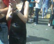 NOW HERE IS ANOTHER TREAT AS WE SEE A VERY SEXY MATURE DARK HAIRED BRUNETTE LADY IN A SEXY LEATHER DRESS.