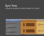 Sync Tones are markers added to tracks so that related tracks can be easily aligned and locked together. They&#39;re easy to use, and will save hours of frustration.This tutorial demonstrates why they are so important.Part 2 of this series shows you how to use them in your projects at Kompoz.com.