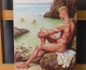 https://www.etsy.com/listing/786201553/bathers-by-yaroslav-sobol-modernnn Sunday morning is time to slob around and perhaps go swimming. n– John TorodennAn artist is one who can see divinity in nudity!n― Ramana PemmarajunnWe shift and bedeck and bedrape us, Thou art noble and nude and antique.n– Algernon Charles SwinburnennMale nudity was celebrated in ancient Greece to a greater degree than any culture before or since. They considered embarrassment at having to disrobe for sports a sign o