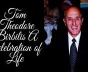 Tom Theodore Birbilis, beloved husband, father, grandfather and friend, passed away on April 22, 2021 in St. Paul, MN. Tom was born in Tulsa, OK on May 11,1928 to Angeline A Stavropoulos (Papathanassiou) and Theodore Athanassios Birbilis. He grew up in Tulsa and attended Riverview Elementary, Horace Mann Jr. High and graduated from Central High School in 1945. He received his Bachelor of Science Degree in Civil Engineering at the University of Oklahoma in 1951 and his Master of Science Degree