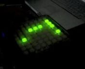 i built this monome 4oh awhile back. Just messing around here doing a little improvisation. For more Damedas news, shows and music visit www.damedas.blogspot.com
