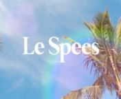 Escape to the Le Specs summer oasis filled with hidden surprises and luxurious finishes. Inspired by the refinement and attitude of 90’s supermodels, rebellious silhouettes are reimagined with an effortless modern aesthetic.