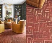 Take a cue from the season and embrace something new with area rugs featuring autumn hues, modern shapes, and dimensional details. Visit FLOR.com to find the perfect fall rug.