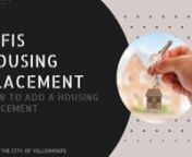 1. HIFIS - Add Housing Placement from hifìs