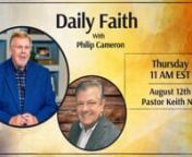On Daily Faith, we welcome back Pastor Keith Nix. He is the Lead Pastor of The Lift Church in Sevierville, TN. Pastor Keith would like to share a remarkable true story with you, and he has published a book about it called “Larry Nix: From the Torments of Hell to the Glories of Heaven.” It’s a true-life story based on God’s redemption and grace in a young boy’s life and how God’s mercy is available for all who believe. Pastor Keith’s late father, Larry Nix, grew up in the 1950s in a