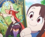 Atsuko Kagari (or just Akko) goes to Luna Nova after seeing a Shiny Chariot performance as a child. Her goal: to form a magical witch&#39;s coven and become a magical witch.nnnLittle Witch Academia is owned by Studio Trigger.