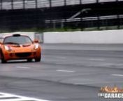 The Garage Blog was able to take a lap around the rainy Pocono Raceway during the 2009 IMPA Test Days with Kevin Smith of Lotus Cars USA at the controls. It was pouring rain but Kevin did a brilliant job of keeping it on the track and out of the grass!
