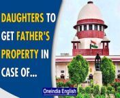 Yesterday, the Supreme Court gave out a verdict that said the daughters of a male Hindu, dying intestate (with no will), would be entitled to inherit the self-acquired and other properties obtained in the partition by the father and get preference over other collateral members of the family. &#60;br/&#62; &#60;br/&#62;#SupremeCourt #FatherPropertyRight #HinduSuccessionAct