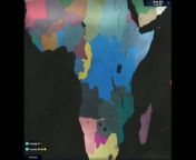 age of civilization 2 timelapse Uganda africa conquered