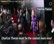 Charlize opened up about son Jackson&#39;s perception of her career. &#60;br/&#62;The actress told Jimmy Kimmel “He just straight up was like, ‘Uh, she does Halloween for a living’… I realize that they’ve just seen me do such