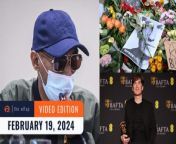 Today on Rappler – the latest news in the Philippines and around the world:&#60;br/&#62;- Ex-Quiboloy follower: Duterte, Sara left KOJC’s &#39;Glory Mountain&#39; with guns&#60;br/&#62;- ICC probe of drug war getting increasing trust among Filipinos – surveys&#60;br/&#62;- Russia has yet to establish official cause of Navalny death, spokeswoman says&#60;br/&#62;- Pacquiao too old for Paris Games, says Olympic body&#60;br/&#62;- ‘Oppenheimer’ triumphs at BAFTA Film Awards with most win&#60;br/&#62;&#60;br/&#62;https://www.rappler.com/video/daily-wrap/february-19-2024/&#60;br/&#62;