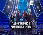Angelina Mango won the 74th edition of the Sanremo Festival with her song &#39;Noia (Boredom)&#39;, while Geolier finished runner-up and Annalisa third. Euronews Culture takes a look at the fifth and final night of the contest.