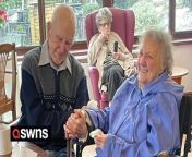 This is the emotional moment a 92-year-old great-grandad was reunited with his beloved wife in his care home - after three months apart.&#60;br/&#62;&#60;br/&#62;The heartwarming video shows Malcolm Wareing sobbing when he caught sight of wife of 69 years Edna, 89, and told her “I’ve missed you” before they shared a kiss.&#60;br/&#62;&#60;br/&#62;The ex-moulder had pleaded with staff at Chapel Lodge Care home, in Burnley, Lancs, for months to “promise” that they would bring his wife of 69 years to be with him.&#60;br/&#62;&#60;br/&#62;And they had worked “very hard” to keep the news that she would be moving into the residence a secret before the surprise meeting yesterday (Thurs).&#60;br/&#62;&#60;br/&#62;Care home manager Kathy Crossley, 58, said: “It’s a true love story. &#60;br/&#62;&#60;br/&#62;“With all my years working in care, since I was 18, I have never ever experienced anything like it in my life. I can’t stop thinking about it.&#60;br/&#62;&#60;br/&#62;“Me and his family set it up. It was very, very hard keeping the secret. &#60;br/&#62;&#60;br/&#62;“It was fantastic, it was so emotional. We were just all crying - the family and me and my staff - we were sobbing, we just couldn’t believe it. &#60;br/&#62;&#60;br/&#62;“We could just see the love and how much he had missed her and how much it meant to him. It was beautiful.”&#60;br/&#62;&#60;br/&#62;Staff at the care home said they had made plans weeks ago to bring the pair back together after they had spent three months apart.&#60;br/&#62;&#60;br/&#62;And on the day, they were initially left in tears when Malcolm asked for the first song he bought for her, &#39;Here in My Heart&#39; by Al Martino, to be played on their speakers.&#60;br/&#62;&#60;br/&#62;The video revealed how Malcolm had been using a tissue to brush away his tears before suddenly turning to find Enda sitting beside him in a wheelchair.&#60;br/&#62;&#60;br/&#62;And he broke down again as the pair embraced, and later found out she would be coming to live with him permanently at the home.&#60;br/&#62;&#60;br/&#62;Kathy said: “He was sat in the lounge with the staff at dinner time, and he was doing his exercises, and we just started talking about his wife. &#60;br/&#62;&#60;br/&#62;&#92;