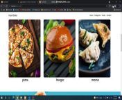 FOOD APP BACKEND USING PHP