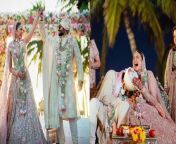 New bride Rakul Preet Singh and groom Jackky Bhagnani were seen for the first time after marriage. The eagerly awaited pictures have finally surfaced. During this time, Rakul and Jackky were seen rocking floral outfits. A while ago, Jackky&#39;s brother shared a picture with the newlyweds.&#60;br/&#62;&#60;br/&#62;#rakulpreetsingh #jackkybhagnani #abdonobhagnani #rakuljackkykishaadi #abdonobhagna #married #couple #celebrity #wedding #trending #viral #entertainmentnews