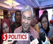 Speaking to reporters after launching the Penggerak Wanita Risda (Pewaris) on Sunday (Feb 25), Umno president Datuk Seri Dr Ahmad Zahid Hamidi said PAS&#39; proposal to revive cooperation between the two parties via Muafakat Nasional (MN) was insincere.&#60;br/&#62;&#60;br/&#62;Read more at https://shorturl.at/gzNP0&#60;br/&#62;&#60;br/&#62;WATCH MORE: https://thestartv.com/c/news&#60;br/&#62;SUBSCRIBE: https://cutt.ly/TheStar&#60;br/&#62;LIKE: https://fb.com/TheStarOnline