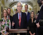 McConnell to Step Down , as Senate Republican Leader.&#60;br/&#62;The Senate&#39;s longest-serving leader &#60;br/&#62;ever, Mitch McConnell, will step &#60;br/&#62;down in November, AP reports.&#60;br/&#62;The 82-year-old made the &#60;br/&#62;announcement on Feb. 28.&#60;br/&#62;One of life’s most underappreciated talents &#60;br/&#62;is to know when it’s time to &#60;br/&#62;move on to life’s next chapter, Mitch McConnell, via statement.&#60;br/&#62;So I stand before you today ... to &#60;br/&#62;say that this will be my last term &#60;br/&#62;as Republican leader of the Senate, Mitch McConnell, via statement.&#60;br/&#62;While McConnell will no longer serve as the Senate&#39;s Republican leader, he will complete his term, &#60;br/&#62;&#92;