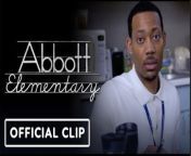 Jacob (Chris Perfetti) and Gregory (Tyler James Williams) make plans to hang out after work, making Melissa (Lisa Ann Walters) wistful, and Mr. Johnson (William Stanford Davis) feel left out in this clip from the 5th episode of Abbott Elementary season 3, &#92;