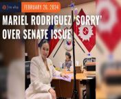 TV host Mariel Rodriguez apologizes for her controversial “gluta” photo inside the office of her husband, Senator Robin Padilla.&#60;br/&#62;&#60;br/&#62;Full story: https://www.rappler.com/entertainment/celebrities/mariel-rodriguez-apologizes-vitamin-c-glutathione-drip-session-senate/