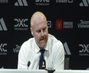 Dyche frustrated after Everton hit blanks in 2-0 Utd defeat&#60;br/&#62;&#60;br/&#62;OLD TRAFFORD STADIUM, MANCHESTER, ENGLAND