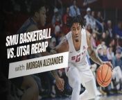 SMU snapped a 9-game win streak at Moody Coliseum on Saturday falling to UTSA 77-73, Mustangs are now 13-3 at home this season.&#60;br/&#62;
