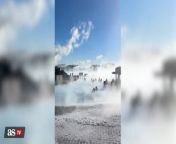 Iceland’s famous Blue Lagoon evacuates guests for potential volcanic eruption from simran blue saree part 2 md entertainment originals hot video