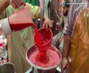 Refreshing Strawberry Juice in Karachi Pakistan &#124; Fresh Fruit Juice Making &#60;br/&#62;&#60;br/&#62;Address : Khoury Garden, Jodia Bazar Market Quarter, Karachi Pakistan.&#60;br/&#62;Price Rs.80.&#60;br/&#62;&#60;br/&#62;Like Share and Subscribe for more videos &#60;br/&#62;&#60;br/&#62;Instagram: https://www.instagram.com/shamsher_zadani/&#60;br/&#62;Facebook: https://www.facebook.com/shamsherzadani&#60;br/&#62;&#60;br/&#62;Street Bloody Red Juice &#124; How to Make Strawberry Juice &#124; Ice Strawberry Juice &#124; Special Summer drink &#124; Roadside juice Making &#124; Refreshing Street drink &#124; Strawberry Soda &#124; People are crazy for Strawberry juice &#124; Fruit juice &#124; Fresh Juice &#124; Pakistani Street Food &#124; Street Food &#124; Street Food Karachi &#124; Strawberry &#124; Juice &#124; Strawberry Milk Shake &#124; Healthy Juice &#124; Strawberry Soda &#124; Crushed Ice Juice &#124; Original Strawberry Juice &#124; Sharbat &#124; Strawberry Flavor &#124; Ramzan Street Food &#124; Energy Booster Juice &#124; Non Stop Juice Making &#124; Old man selling Juice &#124; Strawberry Fruit Juice &#124; strawberry juice recipe &#124; how to make strawberry juice &#124; strawberry ka juice &#124; strawberry juice kaise banate hain &#124; strawberry crush juice &#124; juice strawberry &#124; strawberry syrup &#60;br/&#62;&#60;br/&#62;#strawberry #fruitjuice #freshjuice #streetfood #summerdrink #refreshingdrink #streetdrink #healthyjuice #howtomake #neverseenbefore