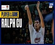 PBA Player of the Game Highlights: Ralph Cu sizzles from 3-point range as Ginebra clobbers Phoenix from mpbig big penis big cu