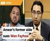 Farhash Wafa Salvador Rizal Mubarak says Machang MP Wan Ahmad Fayhsal Wan Ahmad Kamal’s statements demeaned his professional character.&#60;br/&#62;&#60;br/&#62;Read More: https://www.freemalaysiatoday.com/category/nation/2024/03/08/anwars-former-aide-sues-wan-fayhsal-for-rm10mil/&#60;br/&#62;&#60;br/&#62;Laporan Lanjut: https://www.freemalaysiatoday.com/category/bahasa/tempatan/2024/03/08/farhash-saman-wan-fayhsal-rm10-juta/&#60;br/&#62;&#60;br/&#62;Free Malaysia Today is an independent, bi-lingual news portal with a focus on Malaysian current affairs.&#60;br/&#62;&#60;br/&#62;Subscribe to our channel - http://bit.ly/2Qo08ry&#60;br/&#62;------------------------------------------------------------------------------------------------------------------------------------------------------&#60;br/&#62;Check us out at https://www.freemalaysiatoday.com&#60;br/&#62;Follow FMT on Facebook: https://bit.ly/49JJoo5&#60;br/&#62;Follow FMT on Dailymotion: https://bit.ly/2WGITHM&#60;br/&#62;Follow FMT on X: https://bit.ly/48zARSW &#60;br/&#62;Follow FMT on Instagram: https://bit.ly/48Cq76h&#60;br/&#62;Follow FMT on TikTok : https://bit.ly/3uKuQFp&#60;br/&#62;Follow FMT Berita on TikTok: https://bit.ly/48vpnQG &#60;br/&#62;Follow FMT Telegram - https://bit.ly/42VyzMX&#60;br/&#62;Follow FMT LinkedIn - https://bit.ly/42YytEb&#60;br/&#62;Follow FMT Lifestyle on Instagram: https://bit.ly/42WrsUj&#60;br/&#62;Follow FMT on WhatsApp: https://bit.ly/49GMbxW &#60;br/&#62;------------------------------------------------------------------------------------------------------------------------------------------------------&#60;br/&#62;Download FMT News App:&#60;br/&#62;Google Play – http://bit.ly/2YSuV46&#60;br/&#62;App Store – https://apple.co/2HNH7gZ&#60;br/&#62;Huawei AppGallery - https://bit.ly/2D2OpNP&#60;br/&#62;&#60;br/&#62;#FMTNews #FarhashWafa #WanFayhsa #AnwarIbrahim