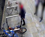 Brazen bike thief in Peterborough city centre caught on camera from bd hidden camera