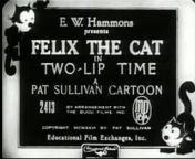 FELIX THE CAT_ Two-Lip Time _ Full Cartoon Episode from pin lips