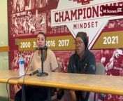 OU Softball: INF Alynah Torres and INF Cydney Sanders Pre-Texas A&amp;M Commerce and Iowa State (3/5/24)