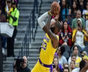 LA Lakers Excelling, LeBron James Keeps Putting up Numbers from francia james niksindian