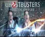 If there’s one thing that will save Peyton &amp; Eli Manning from the Death Chill, it’s a sensible quarter zip… or maybe not? #Ghostbusters: Frozen Empire is exclusively in movie theaters March 22. Get tickets now: https://www.ghostbusters.com