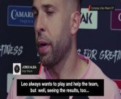 Jordi Alba hopes Messi injury is nothing from ass hope