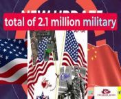 #trendingnews #breakingnews #comparionvideo&#60;br/&#62;In this video, there is military power comparison between two super powers USA and China.&#60;br/&#62;#trendingnews&#60;br/&#62;