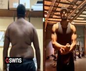 A man depressed when a girlfriend left him due to his weight gain has lost 64kg - and now works as a personal trainer.&#60;br/&#62;&#60;br/&#62;Nithun Puvirajasingam, 27, gained 44kg during lockdown and went from 100kg to 144kg.&#60;br/&#62;&#60;br/&#62;He says his girlfriend couldn&#39;t bear to see him &#92;
