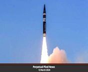• India test-fires ballistic missile • Gazan food aid ship