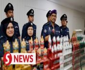 The Customs Department seized at least RM4.34mil worth of contraband cigarettes in a series of raids in Selangor.&#60;br/&#62;&#60;br/&#62;Customs deputy director-general (Enforcement and Compliance) Datuk Sazali Mohamad on Wednesday (March 13) said the first raid was conducted on a warehouse in Seri Kembangan on Feb 22 following a tip-off.&#60;br/&#62;&#60;br/&#62;Read more at https://tinyurl.com/hufxyk5j &#60;br/&#62;&#60;br/&#62;WATCH MORE: https://thestartv.com/c/news&#60;br/&#62;SUBSCRIBE: https://cutt.ly/TheStar&#60;br/&#62;LIKE: https://fb.com/TheStarOnline