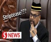 The August House shared a light moment on Wednesday (March 13) after Deputy Dewan Rakyat Speaker Datuk Ramli Mohd Nor mistook the word &#39;swiftie&#39; for &#39;striptease&#39;.&#60;br/&#62;&#60;br/&#62;The incident happened when Communications Minister Fahmi Fadzil was delivering his winding-up speech, during which he mentioned &#39;swifties&#39;, a colloquial term used to describe fans of the American pop star Taylor Swift.&#60;br/&#62;&#60;br/&#62;WATCH MORE: https://thestartv.com/c/news&#60;br/&#62;SUBSCRIBE: https://cutt.ly/TheStar&#60;br/&#62;LIKE: https://fb.com/TheStarOnline