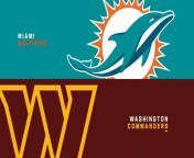 Watch latest nfl football highlights 2023 today match of Miami Dolphins vs. Washington Commanders . Enjoy best moments of nfl highlights 2023 week 13