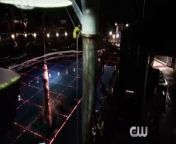 When King Shark escapes from an A.R.G.U.S. holding tank, Lila (guest star Audrey Marie Anderson) and Diggle (David Ramsey) travel to Central City to warn The Flash (Grant Gustin). King Shark shows up at the West house and attacks Joe (Jesse L. Martin), Iris (Candice Patton), Wally (Keiynan Lonsdale) and Barry. Hanelle Culpepper directed the episode written by Benjamin Raab &amp; Deric A. Hughes (#215). Original airdate 2/23/16.