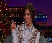 After James asks Lauren Cohan about her experience of moving from the United States to the UK at 13, Gael Garcia Bernal recalls moving to the US from Mexico and learning freeways aren&#39;t what he was expecting.