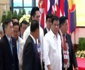 The south-east Asian summit in Laos has been overshadowed by a row after the Philippines president, Rodrigo Duterte, referred to Mr Obama as a &#92;