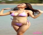 Lookme Beach Farung in Purple bikini from atelit renang bikini